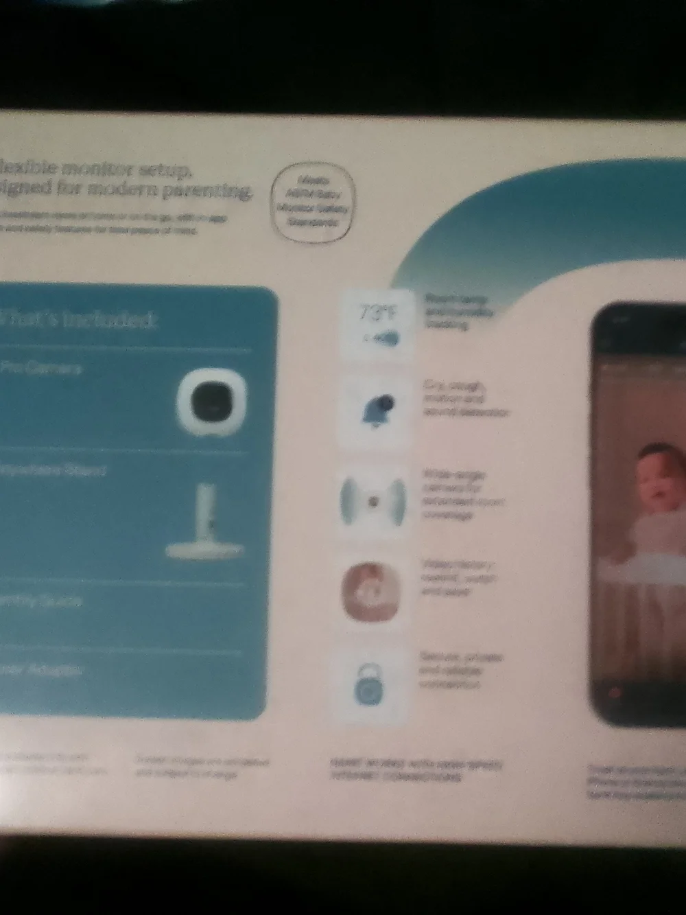 Nanit Essential Smart Baby Video Monitor - White